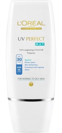 Sunscreen for Normal & Oily Skin: L’Oreal Paris UV Perfect MAT